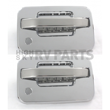 All Sales Exterior Door Handle -  Polished Aluminum Set Of 2 - 520