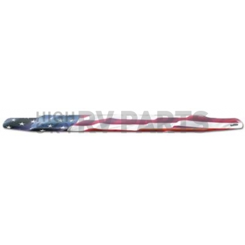 Stampede Bug Shield - Plastic American Flag Without Eagle Hood Only - 226441