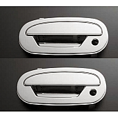 All Sales Exterior Door Handle -  Polished Aluminum Set Of 2 - 500