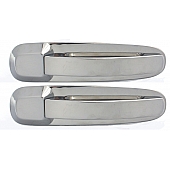 All Sales Exterior Door Handle -  Polished Aluminum Set Of 2 - 402