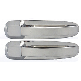 All Sales Exterior Door Handle -  Polished Aluminum Set Of 2 - 402