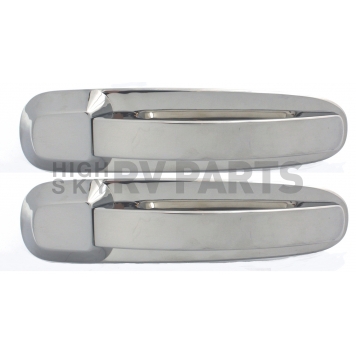 All Sales Exterior Door Handle -  Polished Aluminum Set Of 2 - 402