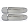 All Sales Exterior Door Handle -  Polished Aluminum Set Of 2 - 402