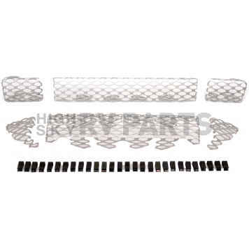 Street Scene Grille Insert - Mesh Aluminum Rectangular - 95077187-1