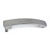 All Sales Exterior Door Handle -  Polished Aluminum Set Of 2 - 405