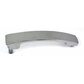 All Sales Exterior Door Handle -  Polished Aluminum Set Of 2 - 405