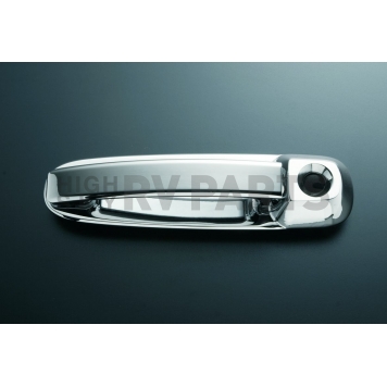 All Sales Exterior Door Handle -  Polished Aluminum Set Of 2 - 405-1