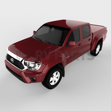 UnderCover Tonneau Cover Hard Tilt-Up Red ABS Composite - 4056L3R3-2