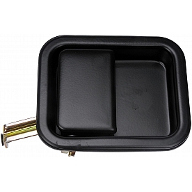 Dorman (OE Solutions) Exterior Door Handle - Black Metal Single - 7605214