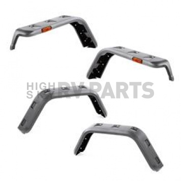 Rugged Ridge Fender Flare - Black Textured Thermoplastic Set Of 4 - 1164030