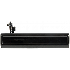 Help! By Dorman Exterior Door Handle - Plastic Black Single - 77049