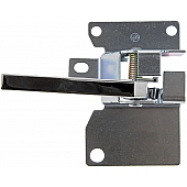 Help! By Dorman Interior Door Handle - Lever Plastic Silver Single - 77065
