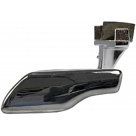 Help! By Dorman Interior Door Handle - Paddle Plastic Silver Single - 77066