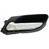 Help! By Dorman Interior Door Handle - Plastic Black Housing With Silver Lever Single - 82994