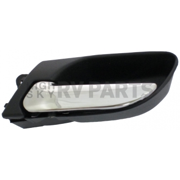 Help! By Dorman Interior Door Handle - Plastic Black Housing With Silver Lever Single - 82994