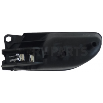 Help! By Dorman Interior Door Handle - Plastic Black Housing With Silver Lever Single - 82995-1