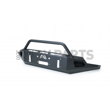 Fab Fours Bumper Red Steel 1-Piece Design Steel Black - S19RS39621-1