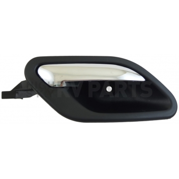 Help! By Dorman Interior Door Handle - Plastic Black Housing With Silver Lever Single - 83027
