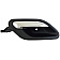 Help! By Dorman Interior Door Handle - Plastic Black Housing With Silver Lever Single - 83027