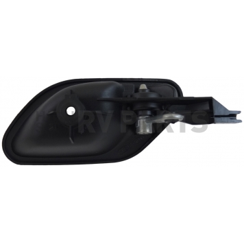 Help! By Dorman Interior Door Handle - Plastic Black Housing With Silver Lever Single - 83027-1
