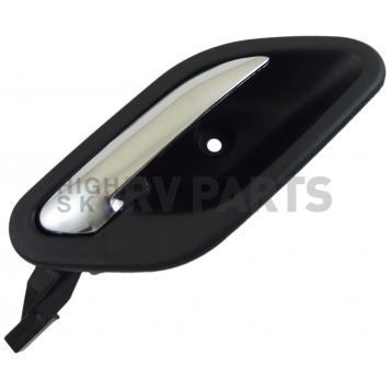Help! By Dorman Interior Door Handle - Plastic Black Housing With Silver Lever Single - 83027-2