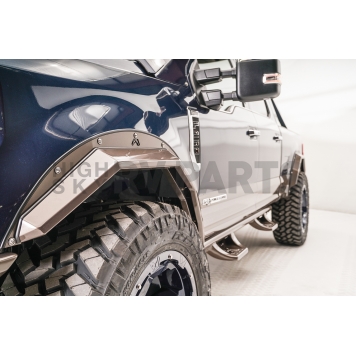 Fab Fours Fender Flare - Black Steel Powder Coated Set Of 4 - TF41101-2