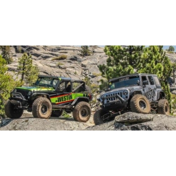 Westin Automotive Fender Flare - Black Steel Set Of 2 - 621015-9