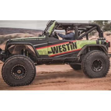 Westin Automotive Fender Flare - Black Steel Set Of 2 - 621015-5