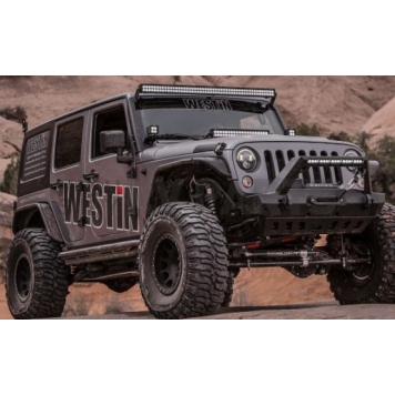 Westin Automotive Fender Flare - Black Steel Set Of 2 - 621015-7
