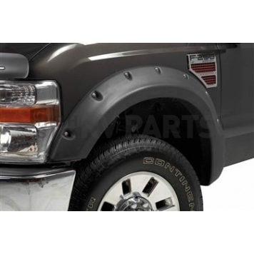 Stampede Fender Flare - Black Smooth Plastic Set Of 4 - 84352