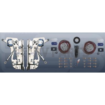 LSD Doors Door Hinge Conversion Kit - Manual Steel - 50085003