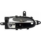 Help! By Dorman Interior Door Handle - Plastic Black Housing With Silver Lever Single - 81561