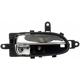 Help! By Dorman Interior Door Handle - Plastic Black Housing With Silver Lever Single - 81561