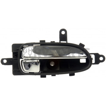 Help! By Dorman Interior Door Handle - Plastic Black Housing With Silver Lever Single - 81561