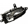 Help! By Dorman Interior Door Handle - Plastic Black Housing With Silver Lever Single - 81561