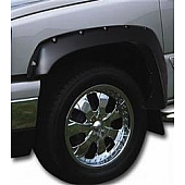 Stampede Fender Flare - Black Thermoplastic Set Of 4 - 84412