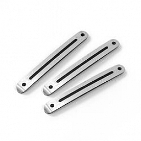 All Sales Exterior Door Handle Trim - Black Set Of 3 - 3523K