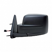 K-Source Exterior Mirror Electric OEM Black Single - 60588C