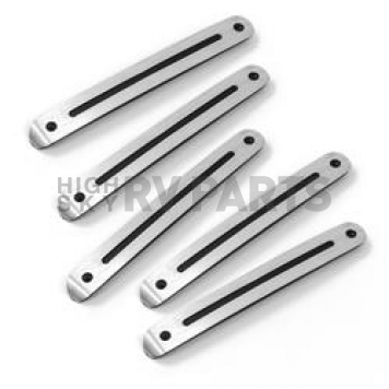All Sales Exterior Door Handle Trim - Black Set Of 5 - 3525K