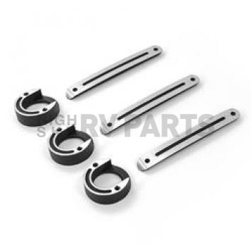 All Sales Exterior Door Handle Trim - Black Set Of 3 - 3526K