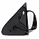 Xtune Exterior Mirror Power Rectangular Single - 9934865