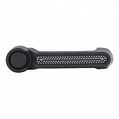 DV8 Offroad Exterior Door Handle Trim - Black Stainless Steel Powder Coated - P190015TT5