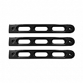 DV8 Offroad Exterior Door Handle Trim - Black Aluminum Natural - P190026BK3