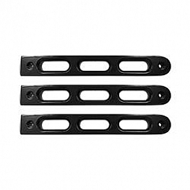DV8 Offroad Exterior Door Handle Trim - Black Aluminum Natural - P190026BK3