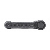Drake Automotive Exterior Door Handle Trim - Black Aluminum Satin - P190015BK5