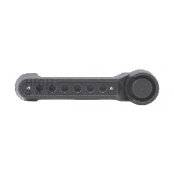 Drake Automotive Exterior Door Handle Trim - Black Aluminum Satin - P190015BK5