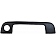 Help! By Dorman Exterior Door Handle Trim - Black Plastic Textured - 83122