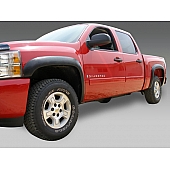 Stampede Fender Flare - Black Smooth Plastic Set Of 4 - 86122