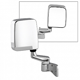 Xtune Exterior Mirror Manual Rectangular Single - 9935039