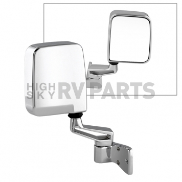 Xtune Exterior Mirror Manual Rectangular Single - 9935039